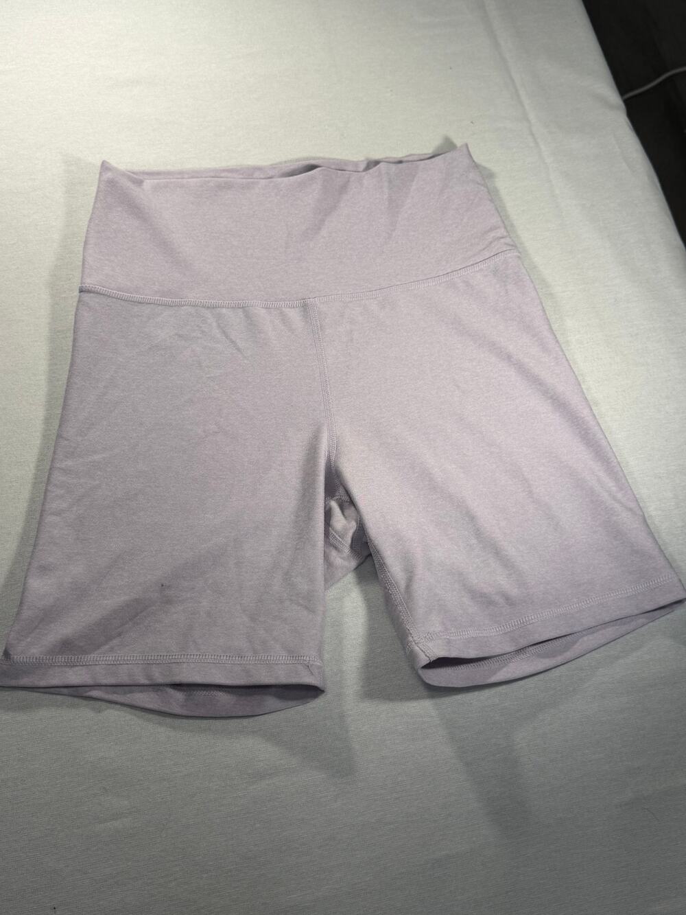 Old Navy Active PowerSoft Lavender High Rise Biker Shorts S